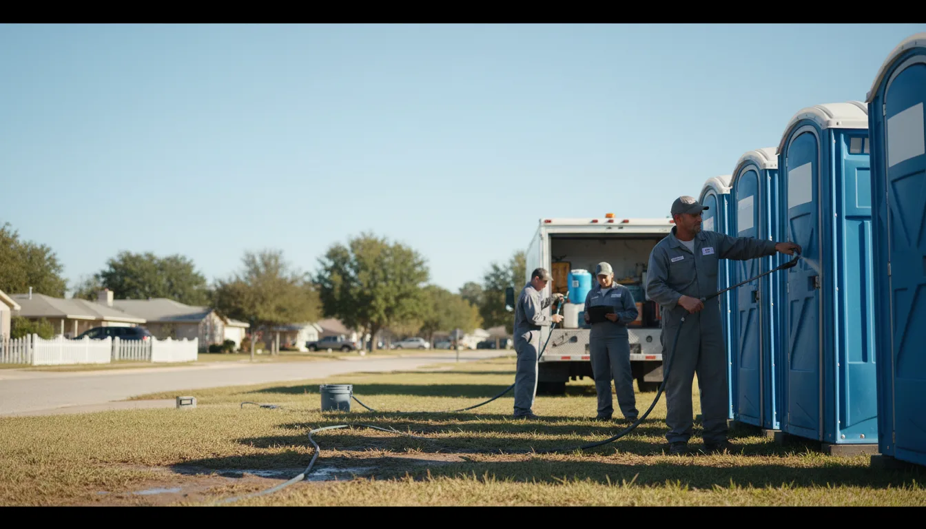 Long-Term Portable Toilet Rental in Colorado Springs, CO near me